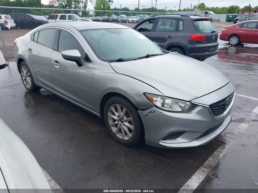 2015 Mazda 6 VIN JM1GJ1U57F1198246 IAAI salvage auction — NORMAL WEAR, Clear (Mississippi), sold $450 on 2026-07-28 (photo 1)