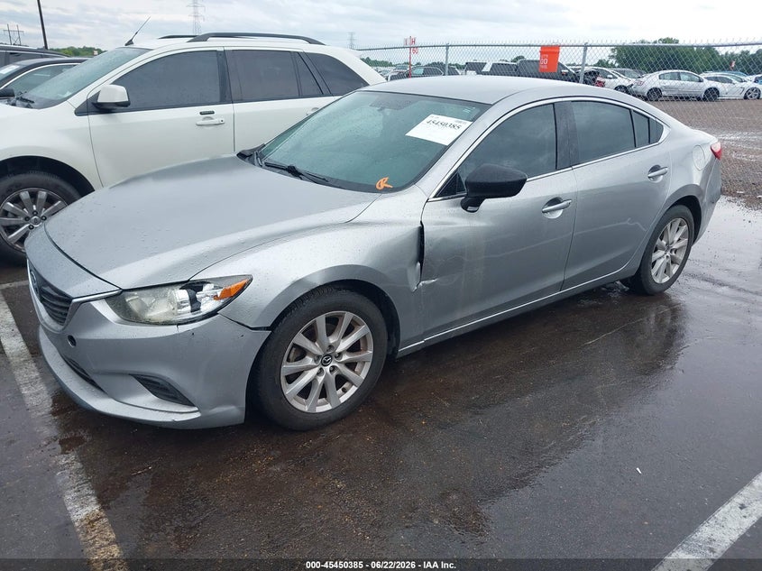 2015 Mazda 6 VIN JM1GJ1U57F1198246 IAAI salvage auction — NORMAL WEAR, Clear (Mississippi), sold $450 on 2026-07-28 (photo 2)