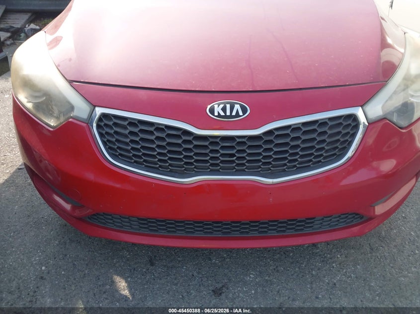 2016 Kia Forte VIN KNAFK4A65G5589328 IAAI salvage auction — NORMAL WEAR, Salvage Rebuilt (North Carolina), sold $650 on 2026-07-20 (photo 6)
