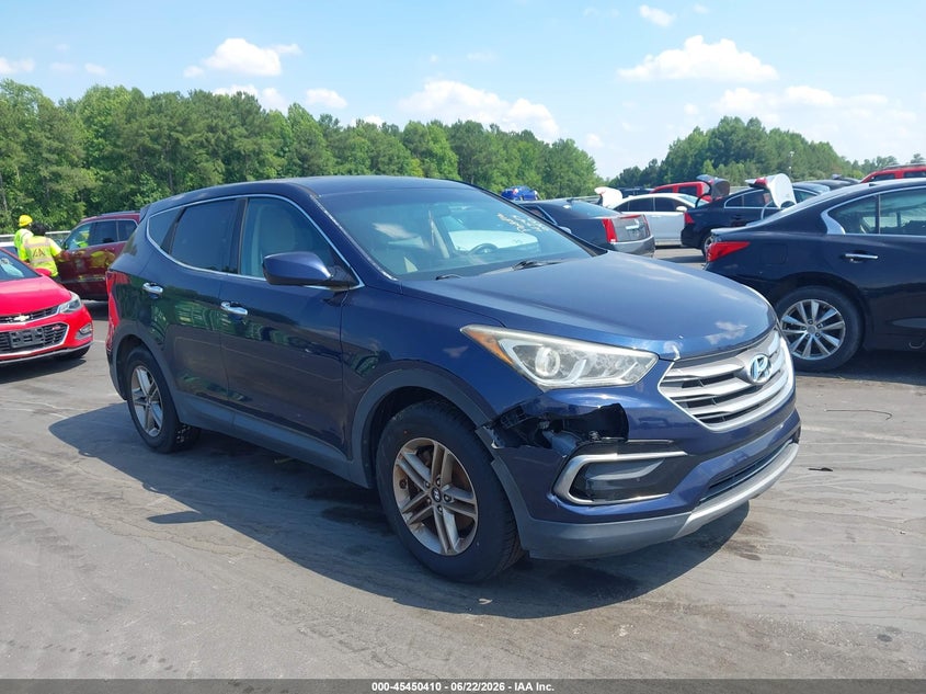 2017 Hyundai Santa fe VIN 5XYZT3LB4HG401103 IAAI salvage auction — NORMAL WEAR, Clear (North Carolina), sold $2,275 on 2026-07-15 (photo 1)