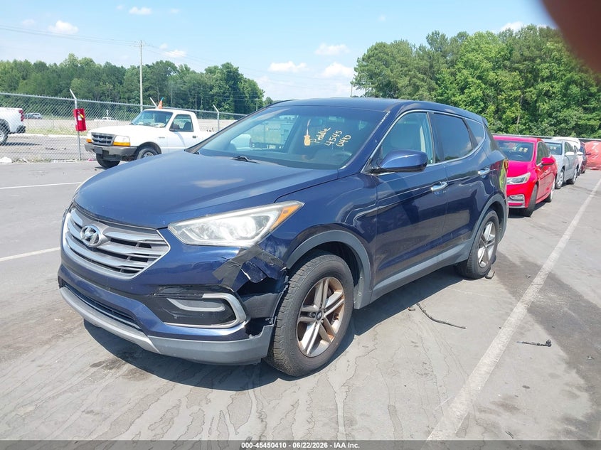 2017 Hyundai Santa fe VIN 5XYZT3LB4HG401103 IAAI salvage auction — NORMAL WEAR, Clear (North Carolina), sold $2,275 on 2026-07-15 (photo 2)