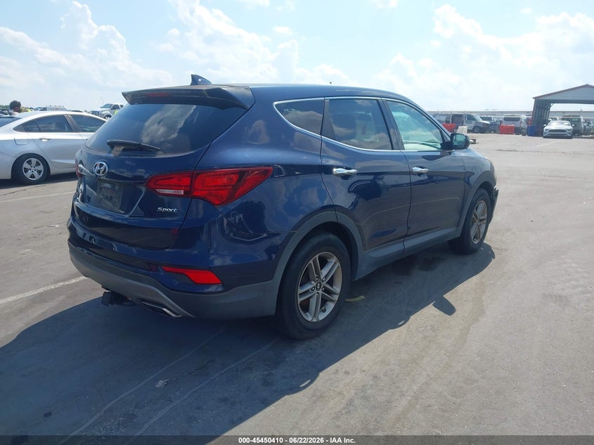 2017 Hyundai Santa fe VIN 5XYZT3LB4HG401103 IAAI salvage auction — NORMAL WEAR, Clear (North Carolina), sold $2,275 on 2026-07-15 (photo 4)
