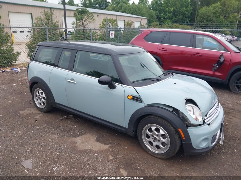 2013 Mini Clubman VIN WMWZF3C54DT490166 IAAI salvage auction — FRONT END, Clear (Virginia), sold $850 on 2026-07-30 (photo 1)
