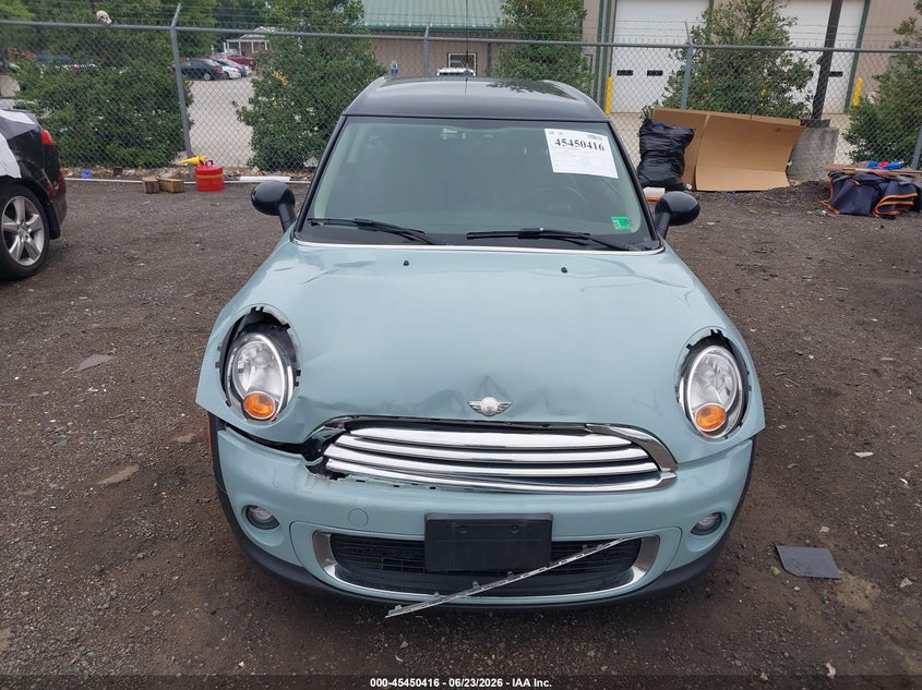 2013 Mini Clubman VIN WMWZF3C54DT490166 IAAI salvage auction — FRONT END, Clear (Virginia), sold $850 on 2026-07-30 (photo 6)