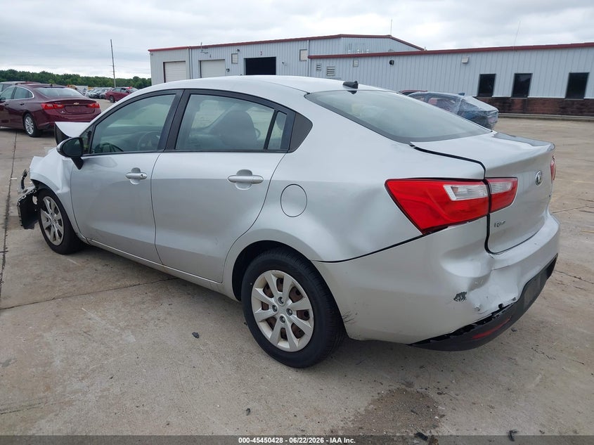 2014 Kia Rio VIN KNADN4A3XE6330684 IAAI salvage auction — NORMAL WEAR, Clear (Missouri), sold $275 on 2026-07-28 (photo 3)