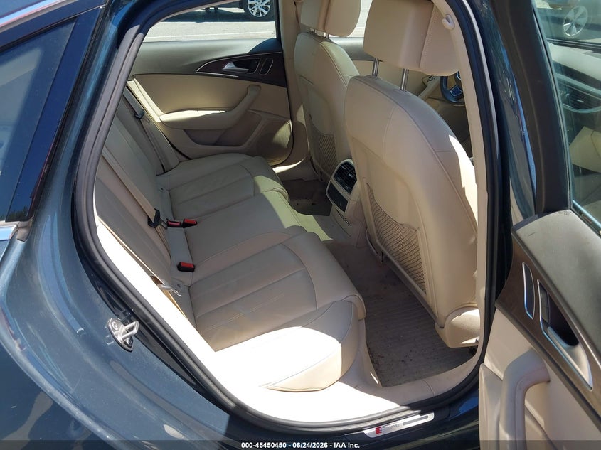 2016 Audi A6 VIN WAUFGAFCXGN054803 IAAI salvage auction — NORMAL WEAR, Clear (New Jersey), sold $2,550 on 2026-07-27 (photo 8)