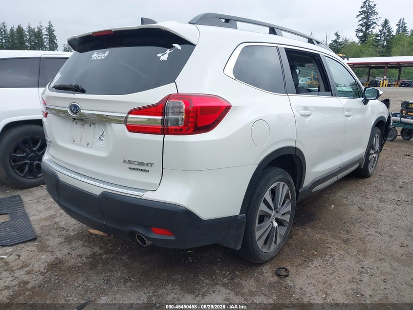 2021 Subaru Ascent VIN 4S4WMAMD0M3434226 IAAI salvage auction — FRONT END, Bill Of Sale (Washington), sold $8,200 on 2026-07-22 (photo 4)