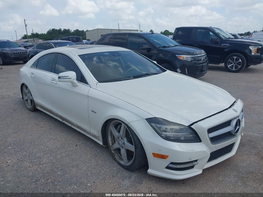 2012 Mercedes-benz Cls-class VIN WDDLJ7DBXCA039164 IAAI salvage auction — NORMAL WEAR, Original (Texas), sold $950 on 2026-07-29 (photo 1)