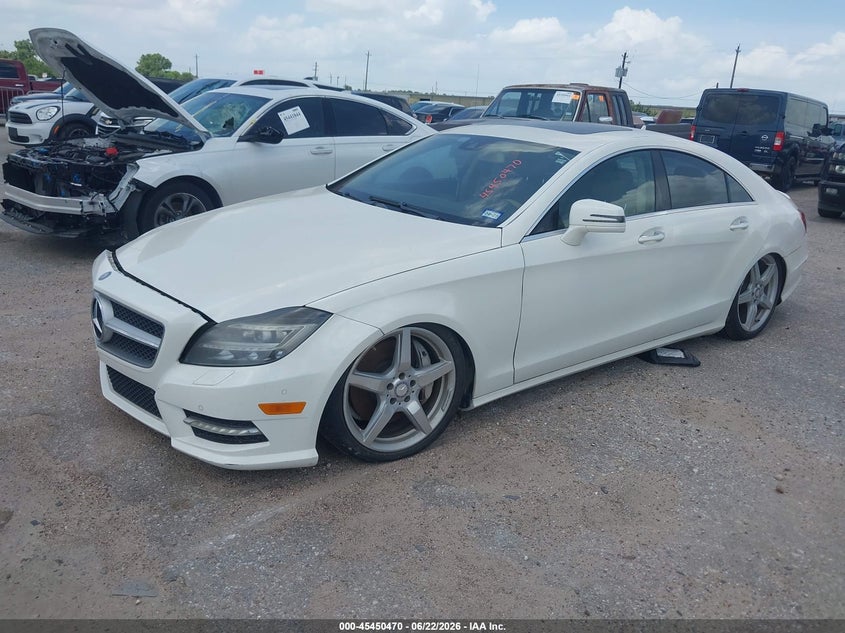2012 Mercedes-benz Cls-class VIN WDDLJ7DBXCA039164 IAAI salvage auction — NORMAL WEAR, Original (Texas), sold $950 on 2026-07-29 (photo 2)