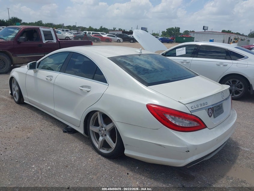 2012 Mercedes-benz Cls-class VIN WDDLJ7DBXCA039164 IAAI salvage auction — NORMAL WEAR, Original (Texas), sold $950 on 2026-07-29 (photo 3)