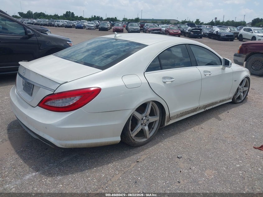 2012 Mercedes-benz Cls-class VIN WDDLJ7DBXCA039164 IAAI salvage auction — NORMAL WEAR, Original (Texas), sold $950 on 2026-07-29 (photo 4)