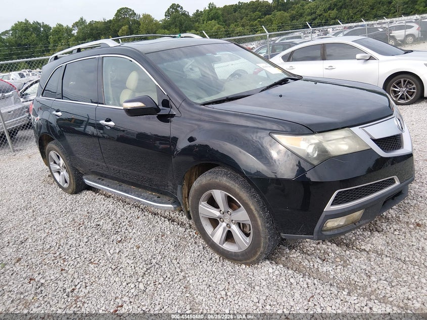 2012 Acura Mdx VIN 2HNYD2H31CH530988 IAAI salvage auction — NORMAL WEAR, Clear (Alabama), sold $250 on 2026-07-16 (photo 1)