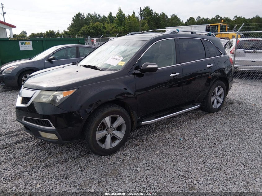 2012 Acura Mdx VIN 2HNYD2H31CH530988 IAAI salvage auction — NORMAL WEAR, Clear (Alabama), sold $250 on 2026-07-16 (photo 2)