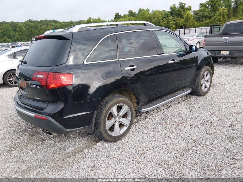 2012 Acura Mdx VIN 2HNYD2H31CH530988 IAAI salvage auction — NORMAL WEAR, Clear (Alabama), sold $250 on 2026-07-16 (photo 4)