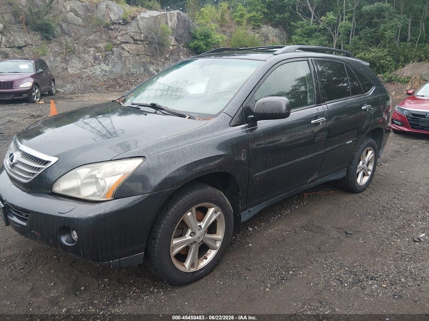 2008 Lexus Rx 400h VIN JTJHW31U082864290 IAAI salvage auction — NORMAL WEAR, Original (Rhode Island), sold $475 on 2026-07-21 (photo 2)
