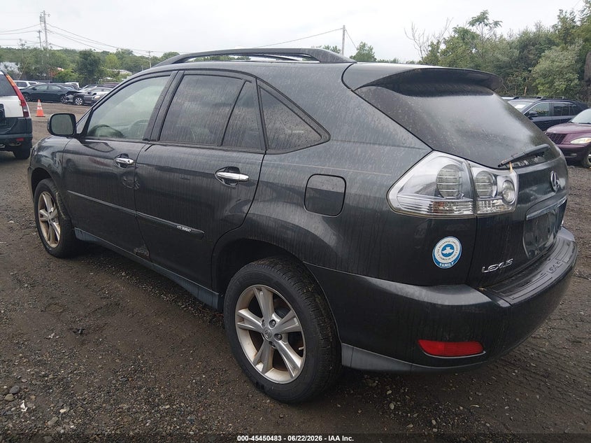 2008 Lexus Rx 400h VIN JTJHW31U082864290 IAAI salvage auction — NORMAL WEAR, Original (Rhode Island), sold $475 on 2026-07-21 (photo 3)