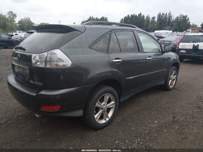 2008 Lexus Rx 400h VIN JTJHW31U082864290 IAAI salvage auction — NORMAL WEAR, Original (Rhode Island), sold $475 on 2026-07-21 (photo 4)