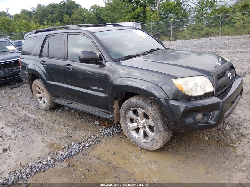 2006 Toyota 4runner VIN JTEBT17R368030612 IAAI salvage auction — NORMAL WEAR, Original (West Virginia), sold $1,800 on 2026-07-15 (photo 1)