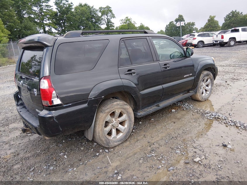 2006 Toyota 4runner VIN JTEBT17R368030612 IAAI salvage auction — NORMAL WEAR, Original (West Virginia), sold $1,800 on 2026-07-15 (photo 4)