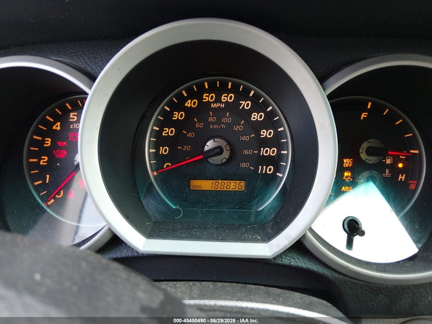 2006 Toyota 4runner VIN JTEBT17R368030612 IAAI salvage auction — NORMAL WEAR, Original (West Virginia), sold $1,800 on 2026-07-15 (photo 7)