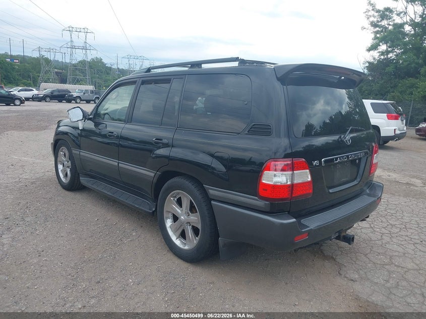 2007 Toyota Land cruiser VIN JTEHT05J772111473 IAAI salvage auction — NORMAL WEAR, Clear (Pennsylvania), sold $7,550 on 2026-07-31 (photo 3)