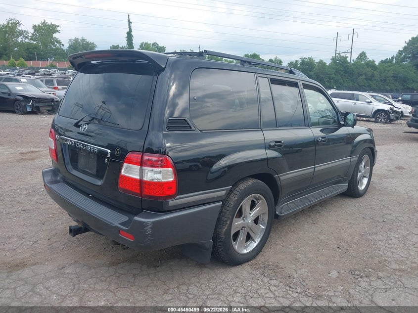 2007 Toyota Land cruiser VIN JTEHT05J772111473 IAAI salvage auction — NORMAL WEAR, Clear (Pennsylvania), sold $7,550 on 2026-07-24 (photo 4)