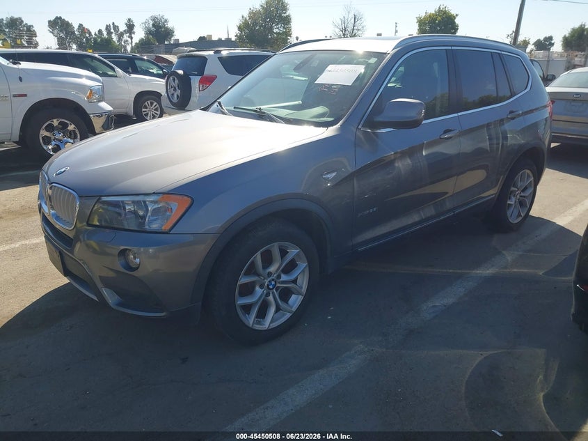 2011 BMW X3 VIN 5UXWX7C53BLT78805 IAAI salvage auction — NORMAL WEAR, Clear - Dealer Only (California), sold $725 on 2026-07-20 (photo 2)