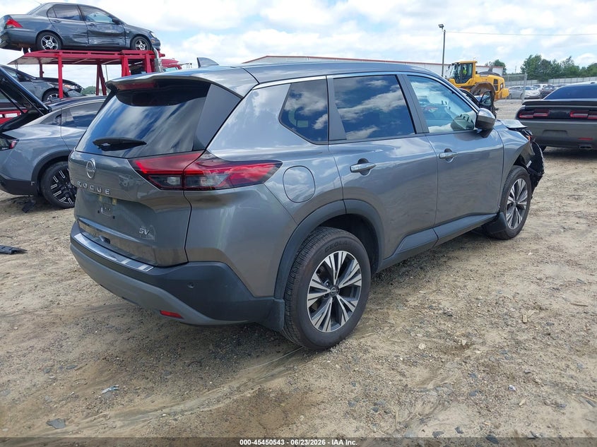 2023 Nissan Rogue VIN JN8BT3BA1PW415007 IAAI salvage auction — FRONT END, Salvage Title, sold $7,100 on 2026-08-20 (photo 4)