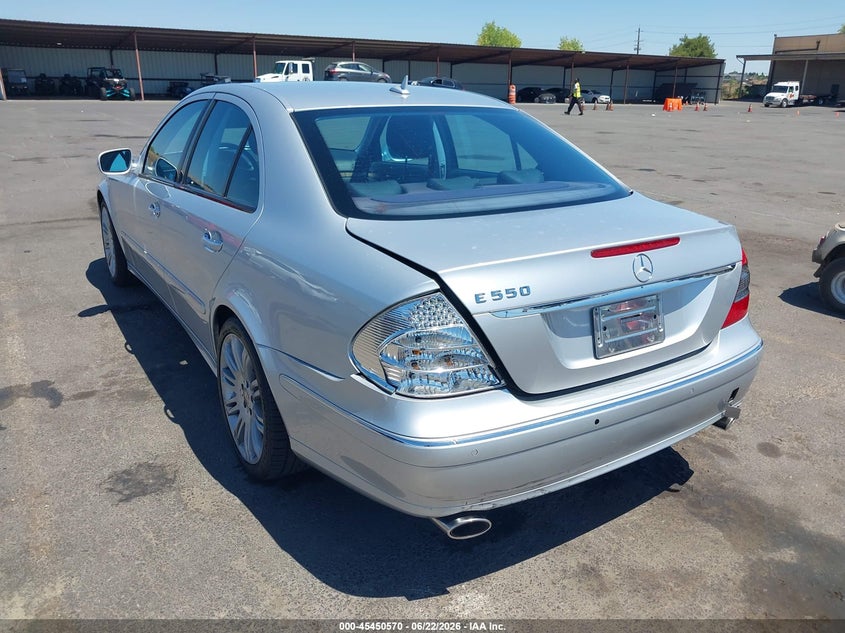 2008 Mercedes-benz E-class VIN WDBUF72X78B217403 IAAI salvage auction — REAR END, Salvage (California), sold $1,250 on 2026-07-14 (photo 3)