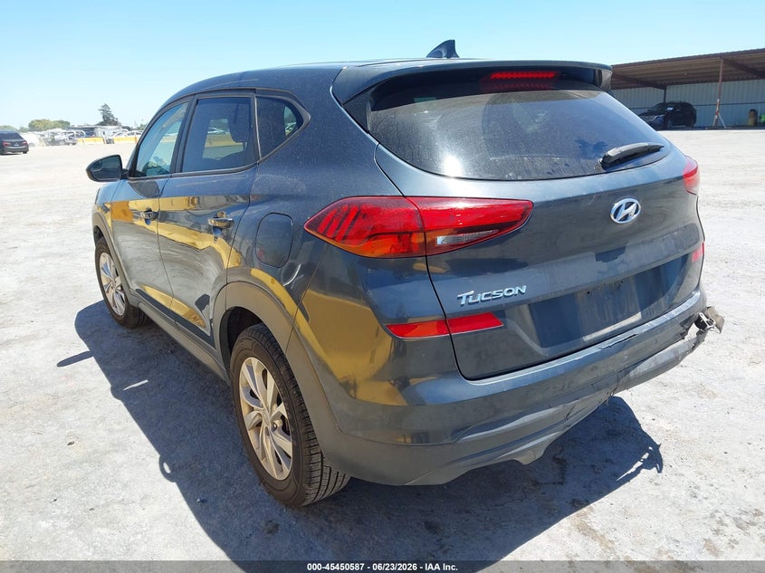 2019 Hyundai Tucson VIN KM8J23A41KU859803 IAAI salvage auction — REAR END, Salvage Title, sold $4,150 on 2026-07-16 (photo 3)