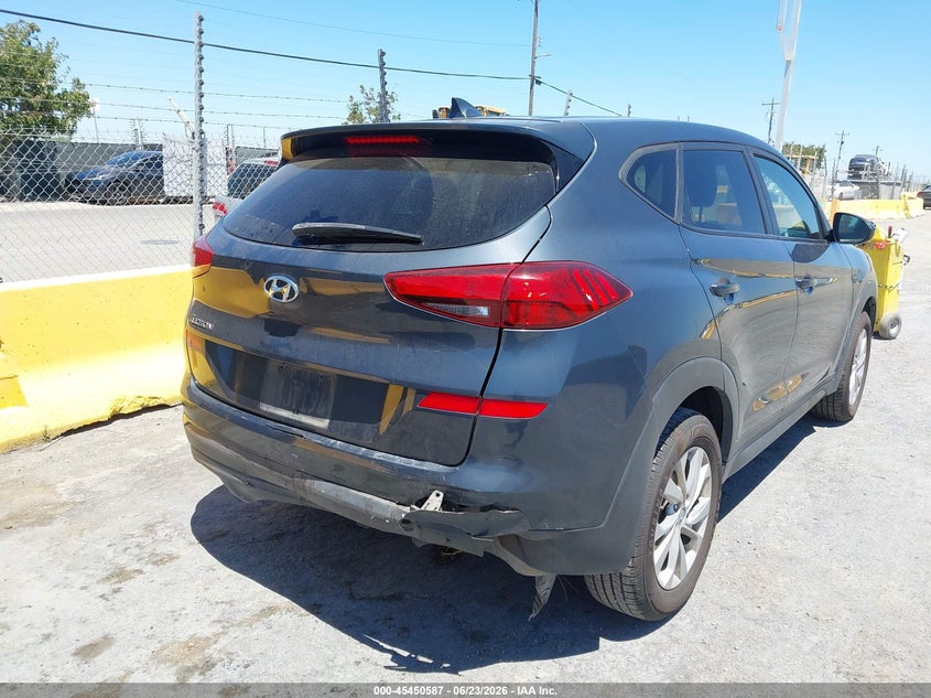 2019 Hyundai Tucson VIN KM8J23A41KU859803 IAAI salvage auction — REAR END, Salvage Title, sold $4,150 on 2026-07-16 (photo 6)