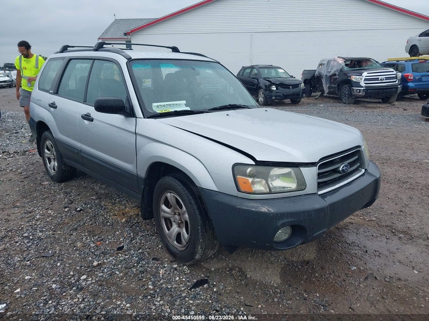 2004 Subaru Forester VIN JF1SG63634H711065 IAAI salvage auction — LEFT SIDE, Salvage (Pennsylvania), sold $25 on 2026-07-08 (photo 1)