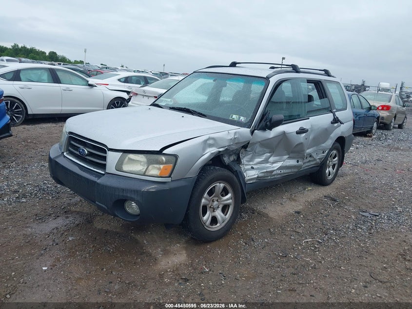 2004 Subaru Forester VIN JF1SG63634H711065 IAAI salvage auction — LEFT SIDE, Salvage (Pennsylvania), sold $25 on 2026-07-08 (photo 2)