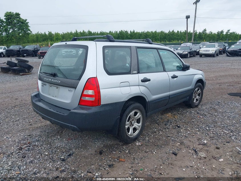 2004 Subaru Forester VIN JF1SG63634H711065 IAAI salvage auction — LEFT SIDE, Salvage (Pennsylvania), sold $25 on 2026-07-08 (photo 4)