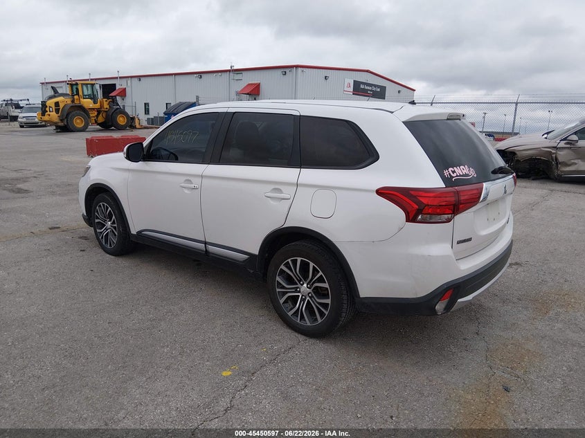 2016 Mitsubishi Outlander VIN JA4AZ3A31GZ014364 IAAI salvage auction — NORMAL WEAR, Repossessed (Missouri), sold $1,350 on 2026-08-01 (photo 3)