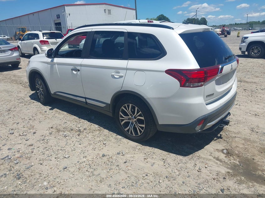 2016 Mitsubishi Outlander VIN JA4AD3A33GZ034291 IAAI salvage auction — NORMAL WEAR, Clear (Georgia), sold $1,300 on 2026-07-20 (photo 3)