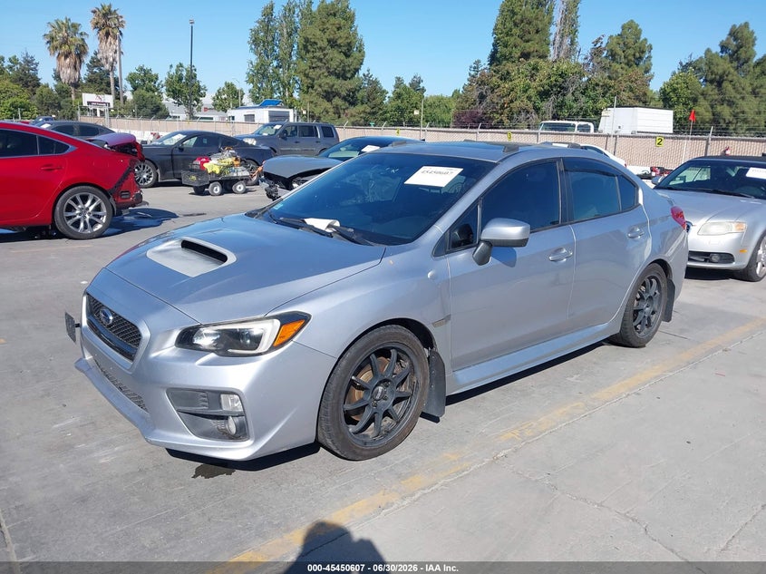 2015 Subaru Wrx VIN JF1VA1D63F8810696 IAAI salvage auction — NORMAL WEAR, Clear - Dealer Only (California), sold $3,050 on 2026-07-13 (photo 2)
