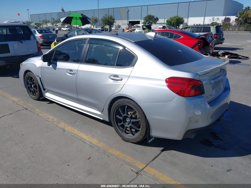 2015 Subaru Wrx VIN JF1VA1D63F8810696 IAAI salvage auction — NORMAL WEAR, Clear - Dealer Only (California), sold $3,050 on 2026-07-13 (photo 3)