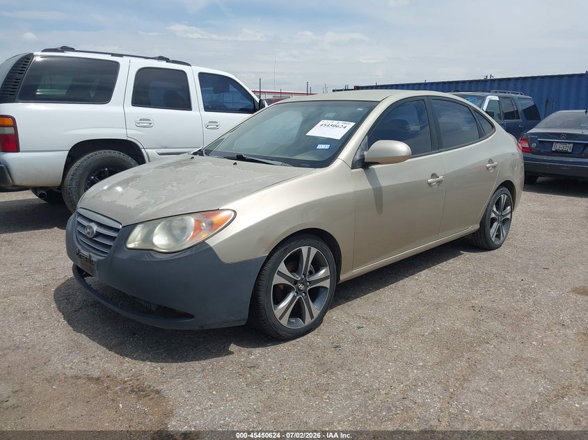 2008 Hyundai Elantra VIN KMHDU46D08U355211 IAAI salvage auction — NORMAL WEAR, Original (Texas), sold $450 on 2026-07-28 (photo 2)