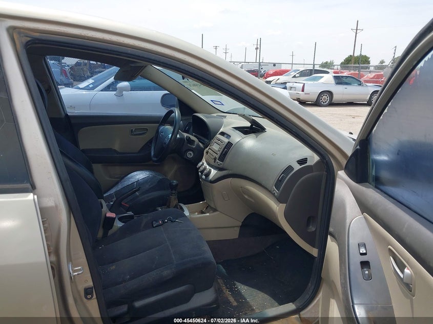 2008 Hyundai Elantra VIN KMHDU46D08U355211 IAAI salvage auction — NORMAL WEAR, Original (Texas), sold $450 on 2026-07-28 (photo 5)