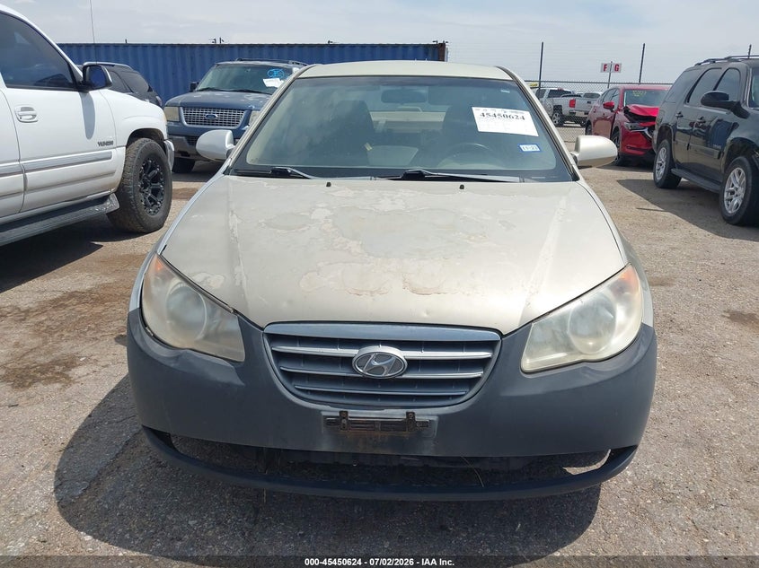 2008 Hyundai Elantra VIN KMHDU46D08U355211 IAAI salvage auction — NORMAL WEAR, Original (Texas), sold $450 on 2026-07-28 (photo 6)