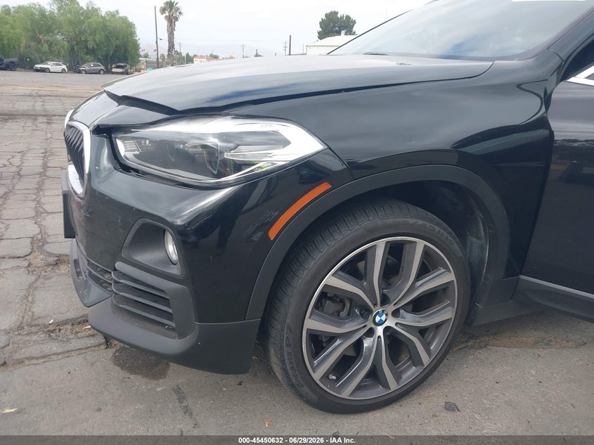 2018 BMW X2 VIN WBXYJ5C35JEF72050 IAAI salvage auction — LEFT FRONT, Salvage (California), sold $5,200 on 2026-07-28 (photo 6)