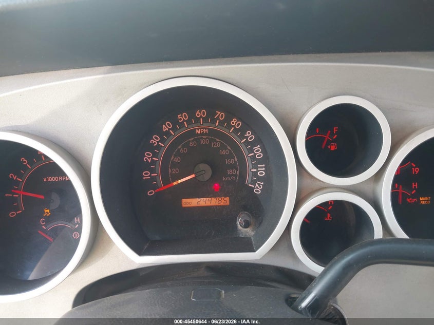 2009 Toyota Tundra VIN 5TFEV54139X072371 IAAI salvage auction — NORMAL WEAR, Original (Texas), sold $3,300 on 2026-07-09 (photo 7)