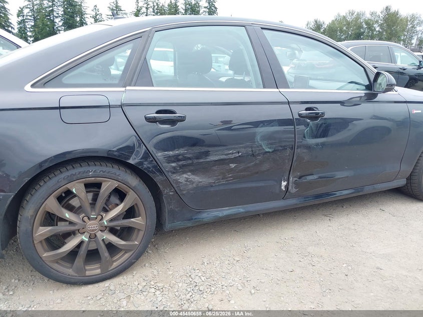 2012 Audi A6 VIN WAUBGAFC5CN005842 IAAI salvage auction — RIGHT SIDE, Salvage Title, sold $1,750 on 2026-07-15 (photo 6)
