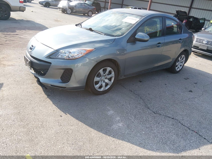 2012 Mazda 3 VIN JM1BL1UF9C1529739 IAAI salvage auction — RIGHT FRONT, Salvage (Missouri), sold $25 on 2026-07-30 (photo 2)