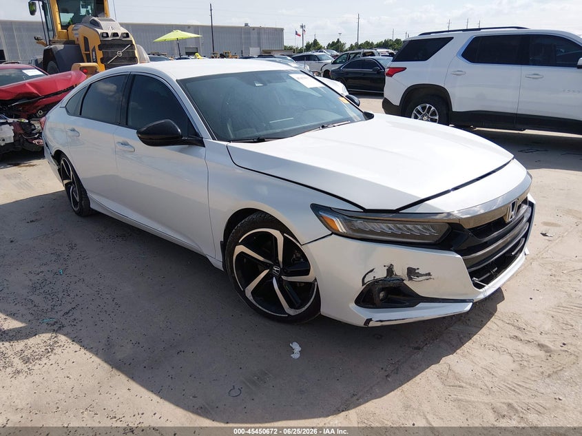 2022 Honda Accord VIN 1HGCV1F38NA009540 — IAAI salvage auction photo