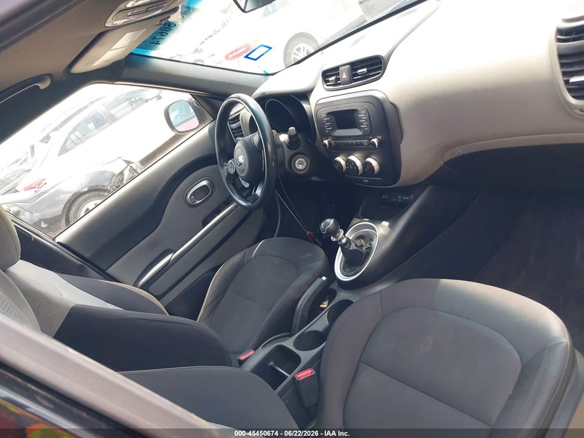 2015 Kia Soul VIN KNDJN2A21F7219048 IAAI salvage auction — NORMAL WEAR, Original (Texas), sold $600 on 2026-07-29 (photo 5)