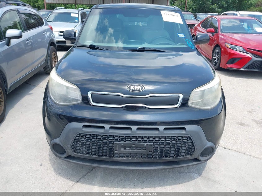 2015 Kia Soul VIN KNDJN2A21F7219048 IAAI salvage auction — NORMAL WEAR, Original (Texas), sold $600 on 2026-07-29 (photo 6)