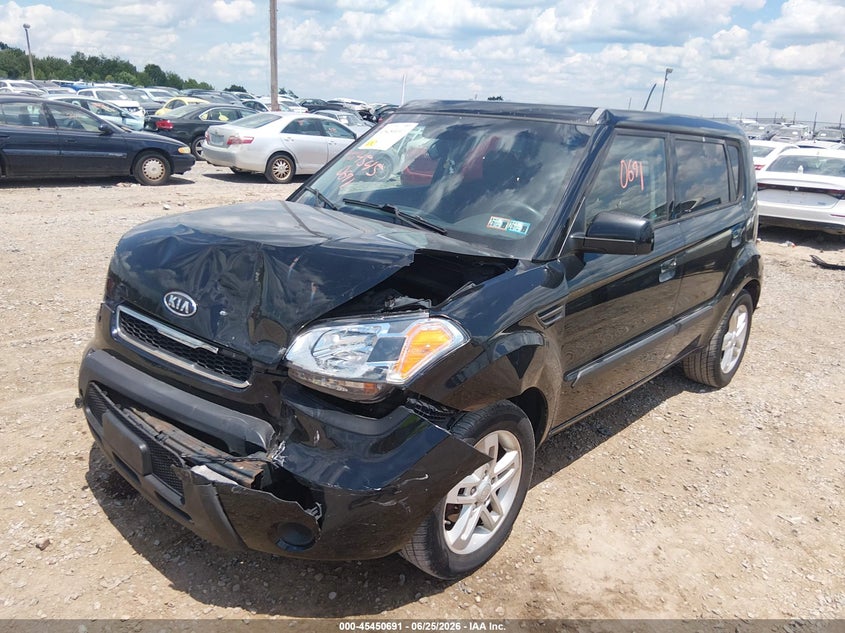 2010 Kia Soul VIN KNDJT2A29A7055840 IAAI salvage auction — FRONT END, Salvage (Pennsylvania), sold $250 on 2026-07-15 (photo 6)
