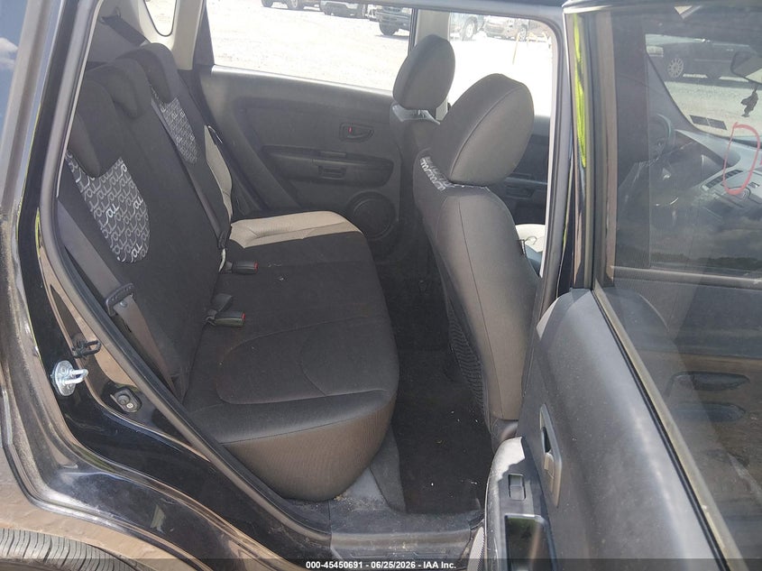 2010 Kia Soul VIN KNDJT2A29A7055840 IAAI salvage auction — FRONT END, Salvage (Pennsylvania), sold $250 on 2026-07-15 (photo 8)